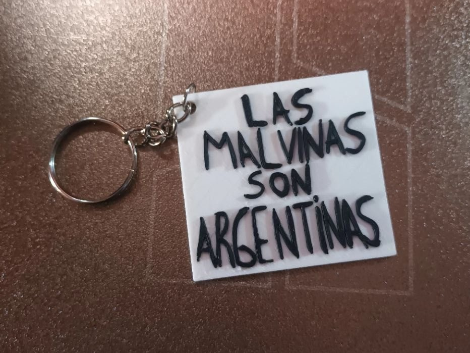 Llavero Bandera Malvinas argentinas - 1