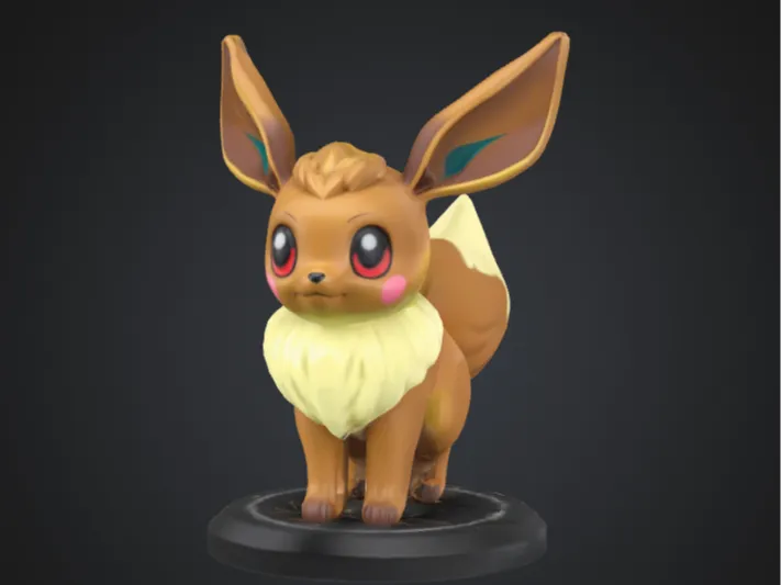 Eevee – Pokémon 3D Model | Clean