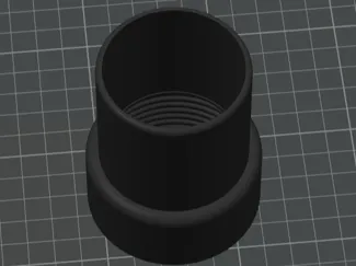 Adapteur de boyau Mastervac 2 1/4