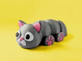 Фигурка на артикулирана котка