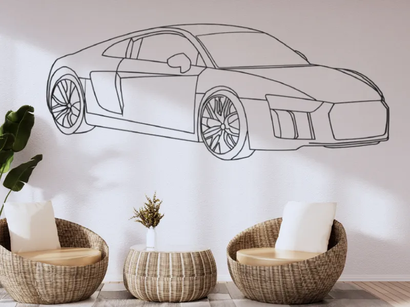 Audi R8 Wall Art