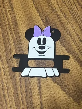 Accesorio para sujetar ligas de cabello: Minnie Mouse Ghost Hair Tie Holder — vista de referencia 3