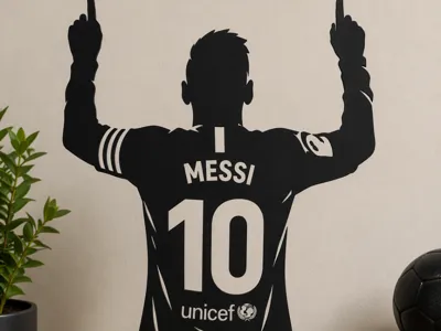 Lionel Messi | Table Decoration Silhouette