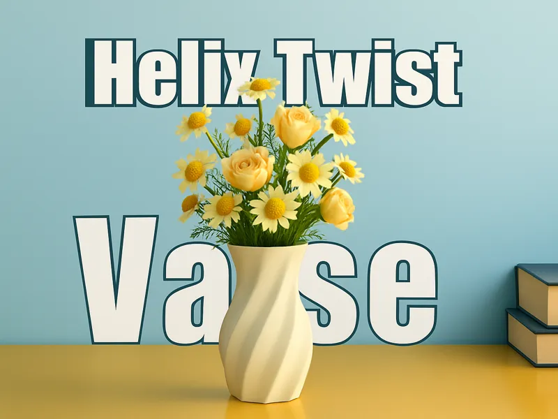 Helix Twist Vase