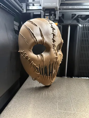 Pieza para disfraz o exhibición: Stiched Horror Halloween Mask With Scars — vista de referencia 4