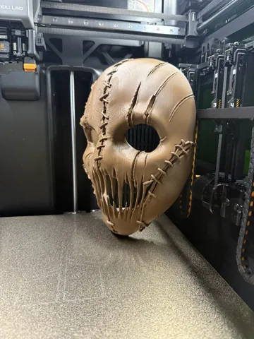 Pieza para disfraz o exhibición: Stiched Horror Halloween Mask With Scars — vista de referencia 5