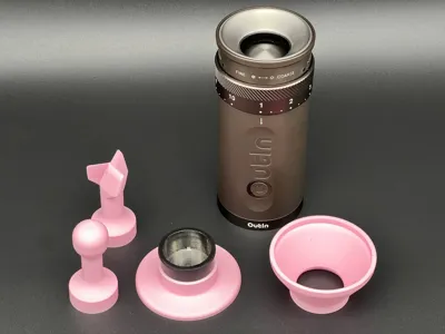 OutIn tamper, funnel and base