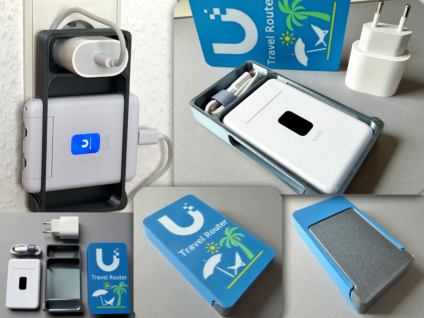 Unifi Travel Router Multifunction Case