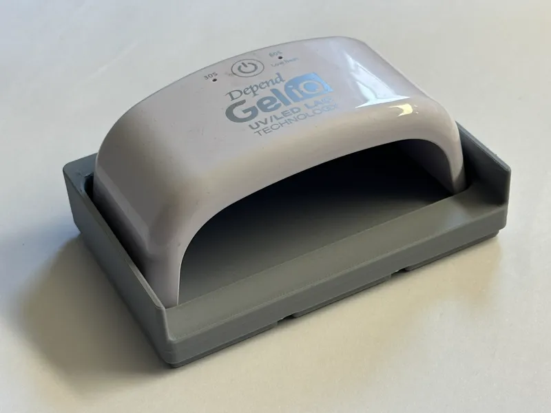 Gel iQ UV Light Gridfinity bin