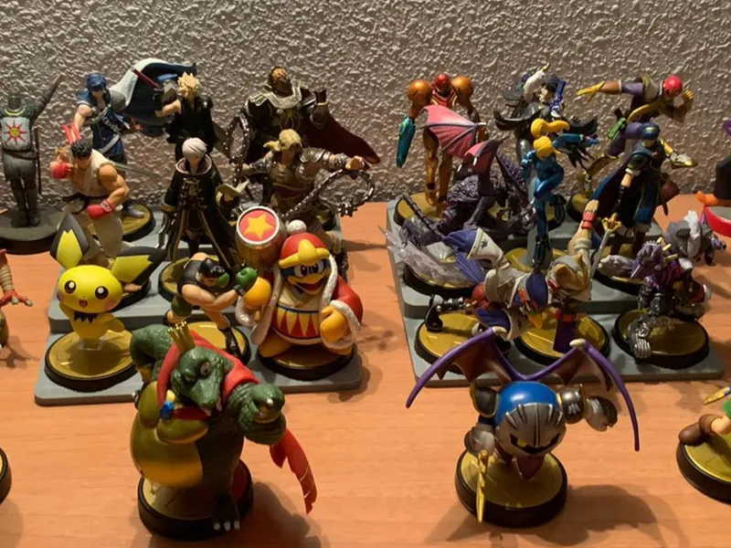 Amiibo stand base 3x3