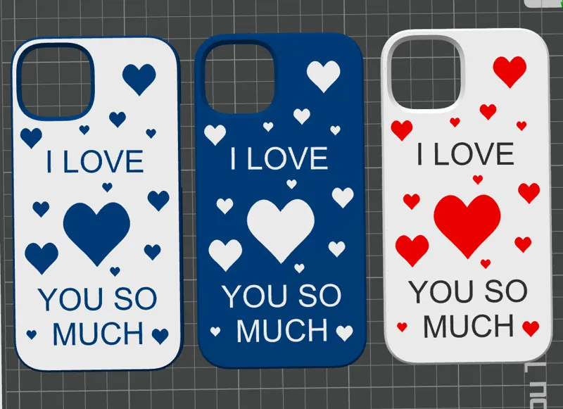 iPhone 13 I Love you Case