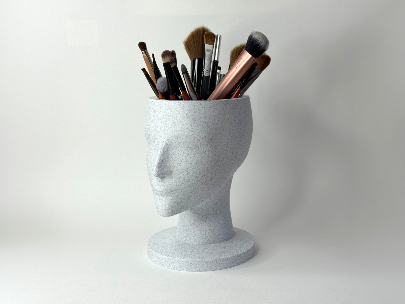 Greek Bust Makeup Brush Holder