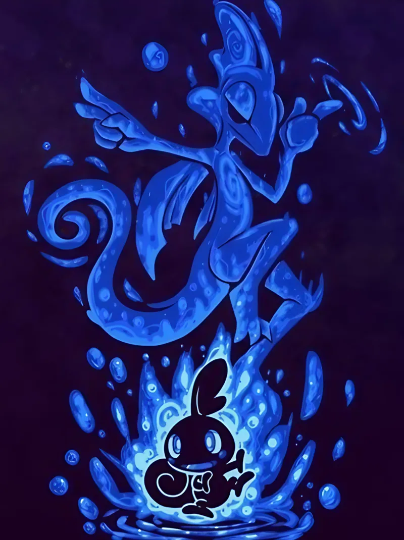 Inteleon Hueforge / The Water Chameleon Within