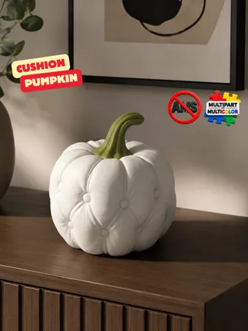 Adorno temático: CUSHION PUMPKIN / MODERN HALLOWEEN DECOR — vista de referencia 2