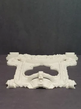 Figura decorativa: Miniature Antique Carved Overmantle — vista de referencia 5