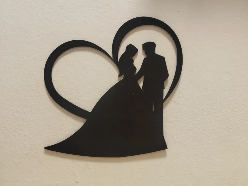 Wandbild Paar 