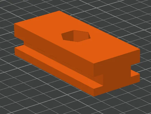 Gleitelement für Montageschiene
