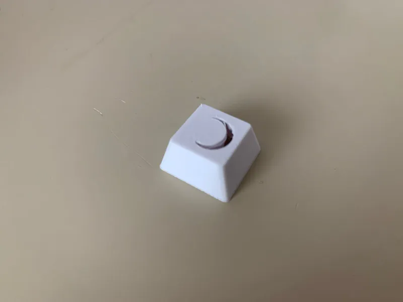Moon Keycap - 1g, no supports