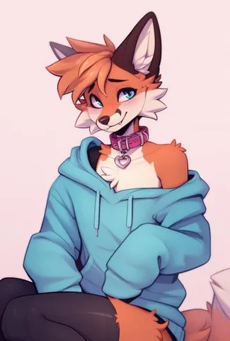 Femboy Furry Keychain