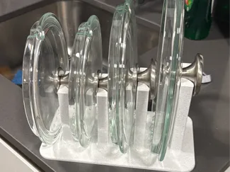 HEMKOMST lid organizer