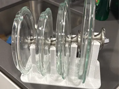 HEMKOMST lid organizer