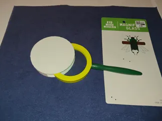 magnifying glass cover