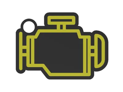 Check engine light - Keychain