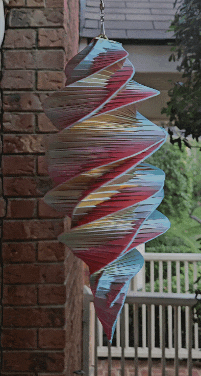 Miniatura 4 do modelo 3D Chopped & Twisted Glitched Wind Spinner