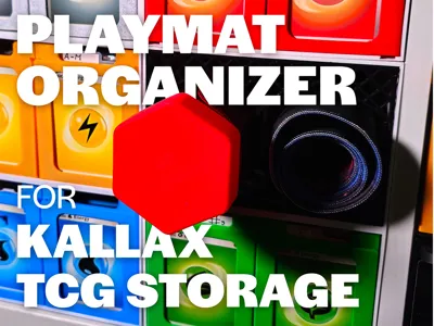 Modular Playmat Inserts for TCG Storage 2.0