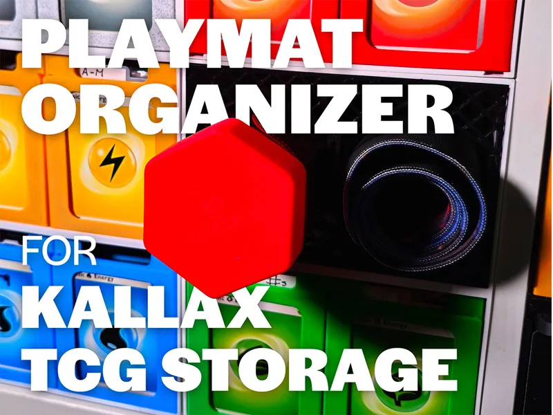 Modular Playmat Inserts for TCG Storage 2.0