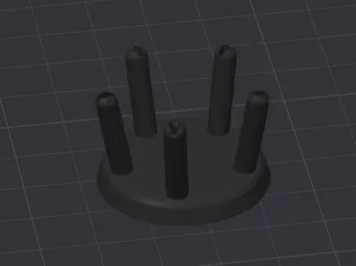 Painting Chock Crown