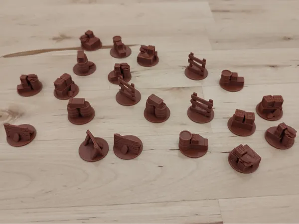 Jetons de barricade pour Dead of Winter
