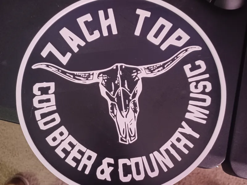 Zach Top Bar Sign/Wall Art