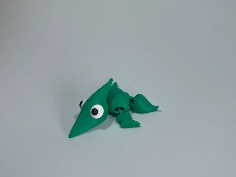 Articulated Pteranodon - Toy, Keychain or Magnet