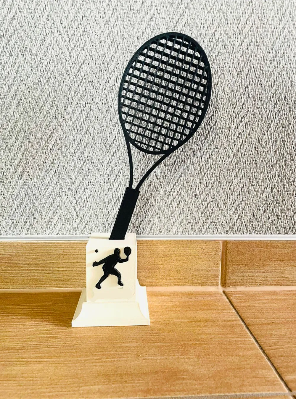 Padel Racket Statue tennis racket statuette by Kloc_mixa MakerWorld: Download Free 3D Models