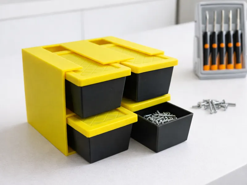 Storage shelves for the mini hdx tote boxes