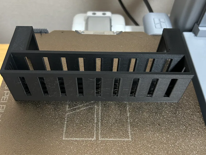 Wi-Fiルーター専用 衝立引っ掛け一体型ボックスホルダー