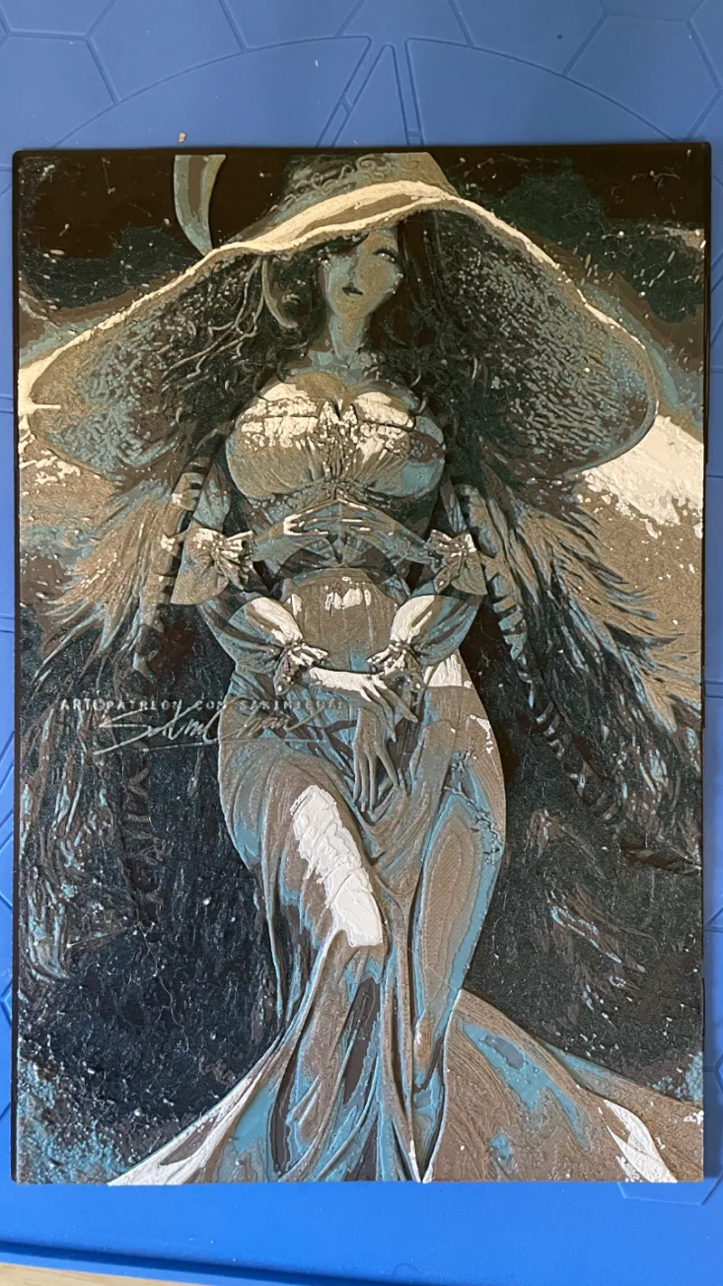 Elden Ring - Ranni - Hueforge Filament Painting