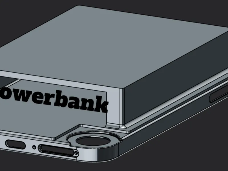 CMF phone 1: powerbank backplate