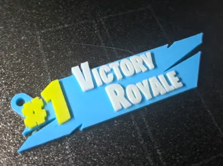 #1 Victory Royale Keychain v1.0