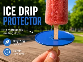 Ice Pop Drip Protector | No More Sticky Hands