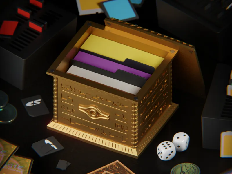 TCG Deckbox - Millenium Edition