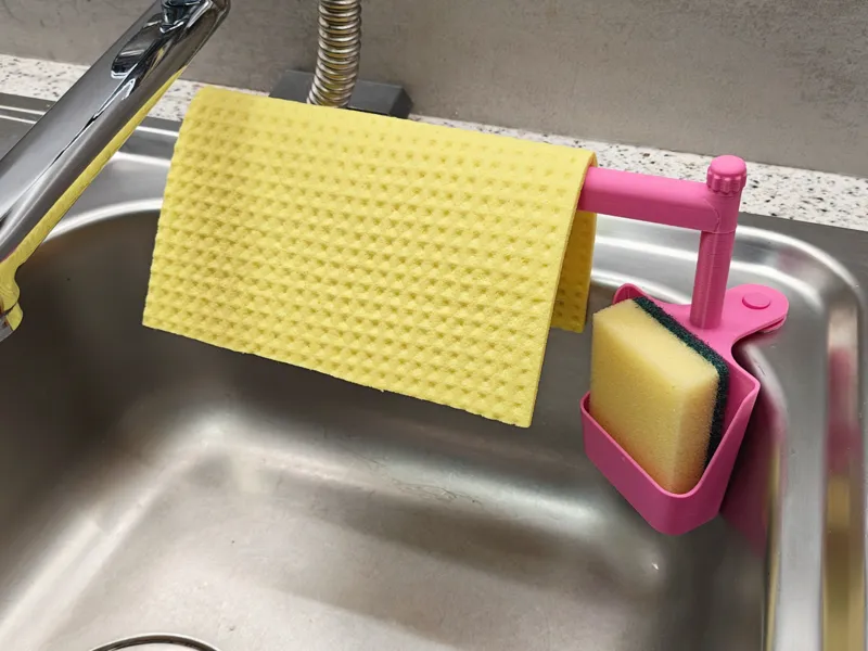 Sponge and Cloth holder - easily removable