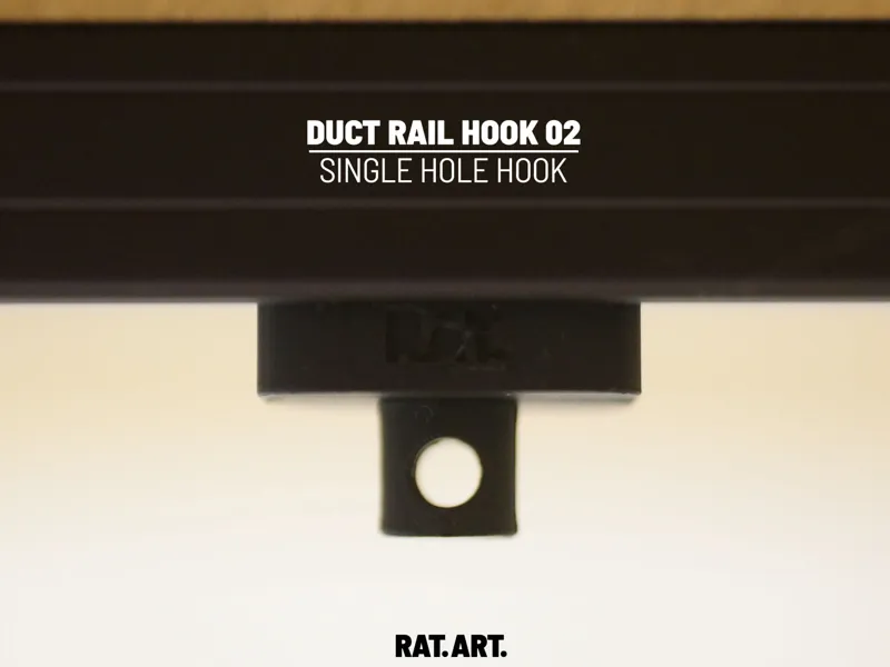 RAT.ART.DuctRailHook02 "SingleHole"