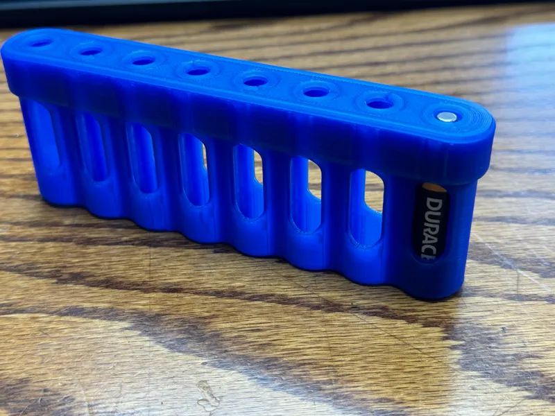 8 Cell AA Alkaline Battery Holder