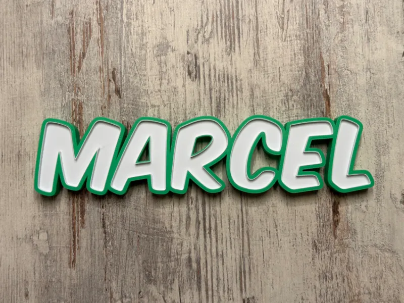 Marcel - LED Namenlampe