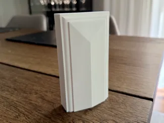 Plinth Block 130x70x21mm Classic design