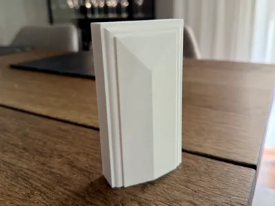 Plinth Block 130x70x21mm Classic design