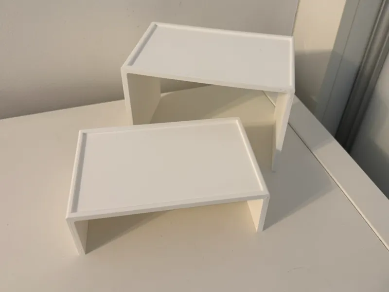 Lipped Edge Display Shelves - Fits in IKEA Kallax 