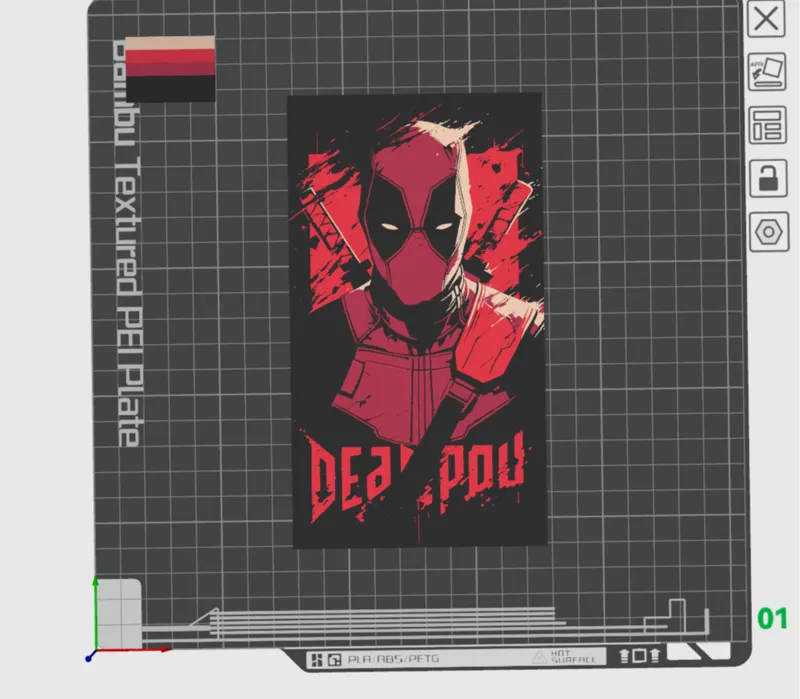 Deadpool image hueforge